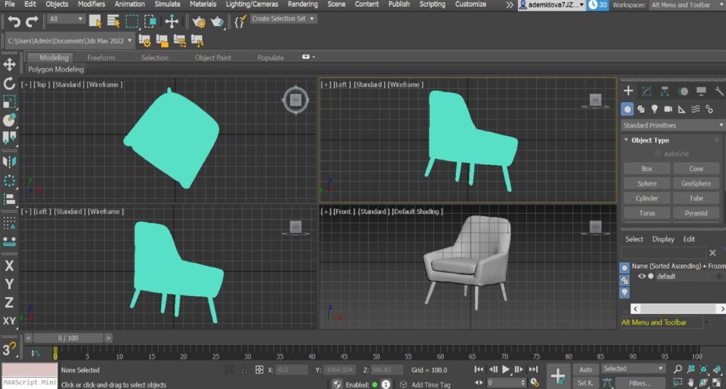 Formation accélérée en modelisation et animation 3D